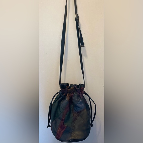 Beautiful vintage patchwork bucket bag - Picture 2 of 12